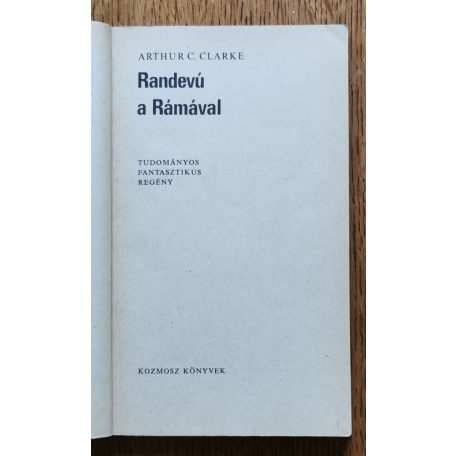 Arthur C. Clarke: Randevú a Rámával