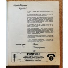 Telefonkönyv - Csongrád megye 1987.