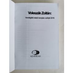   Voleszák Zoltán: Vendéglátó eladó komplex szóbeli 2016