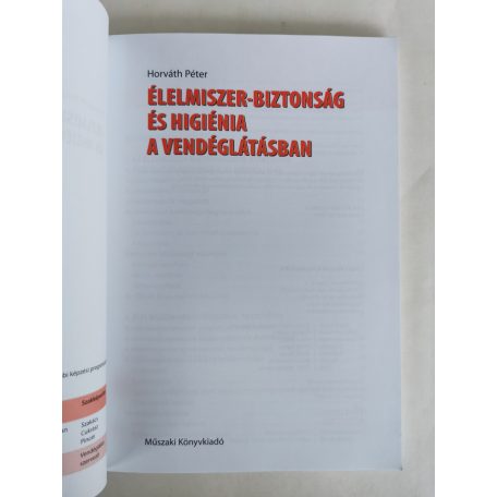 Horváth Péter: Élelmiszer- biztonság és higiénia a vendéglátásban