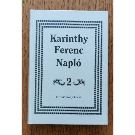 Karinthy Ferenc Napló 1-3.