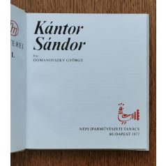 Domanovszky György: Kántor Sándor