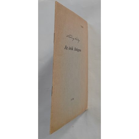 Kerényi Károly: Az örök Antigone