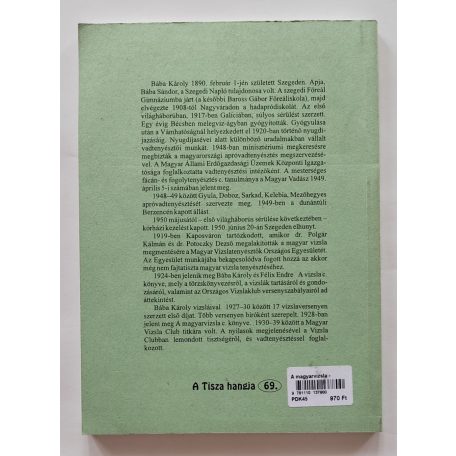 Bába Károly: A magyar vizsla (tenyésztés irányelvei, nyilvántartása...)