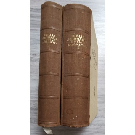 Rudolf Kittel: Biblia Hebraica I-II. (Stuttgart 1945)