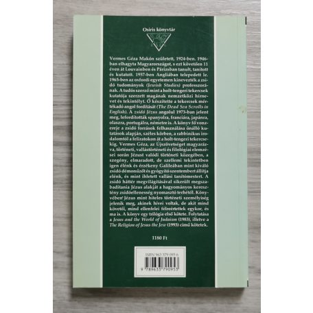 Vermes Géza: A zsidó Jézus