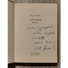    Kornis Mihály: Lehetőségek könyve - CD-melléklettel - Dedikált
