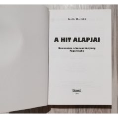    Karl Rahner: A hit alapjai - Bevezetés a kereszténység fogalmába