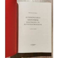   Benyik György: Az újszövetségi szentírás keletkezés- és kutatástörténete