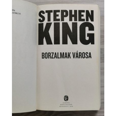  Stephen King: Borzalmak városa
