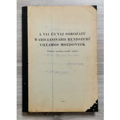   Kóris György: A V41 és V42 sorozatú Ward-Leonard rendszerű villamos mozdonyoka