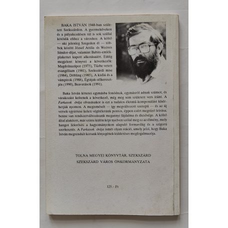 Baka István: Farkasok órája (Első kiadás!)