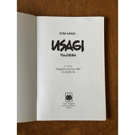 Stan Sakai: Usagi Yojimbo 5. – Magányos ​kecske és kölyök