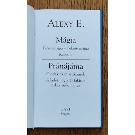 E. Alexy: Mágia - Pránájáma 