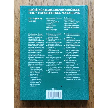 Ingeborg Cernaj Dr.: Szervezetünk önvédelme 