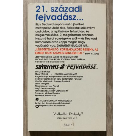 Philip K. Dick: Szárnyas fejvadász 