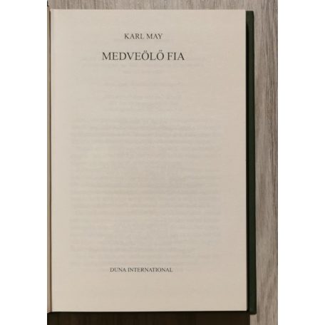 Karl May: Medveölő fia