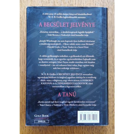 W. E. B. Griffin: A tanú - A becsület jelvénye 4. könyv 