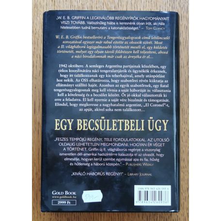 W. E. B. Griffin: Egy becsületbeli ügy - Becsületbeli ügyek 1. könyv