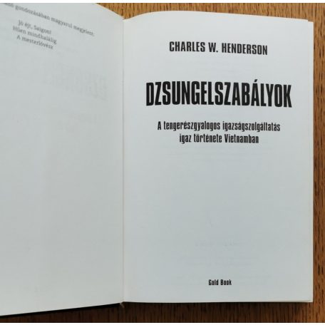 Charles Henderson: Dzsungelszabályok 