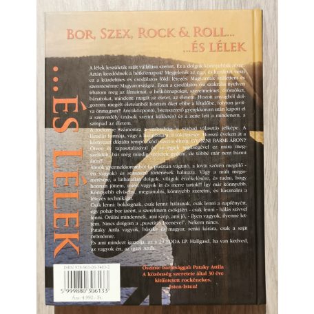 Pataky Attila: Bor, Szex, Rock & Roll... - Dedikált