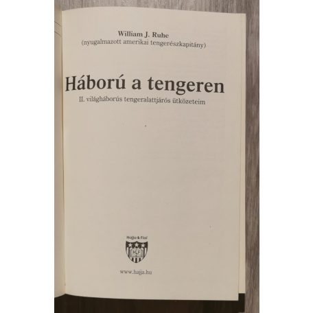 William J. Ruhe: Háború a tengeren