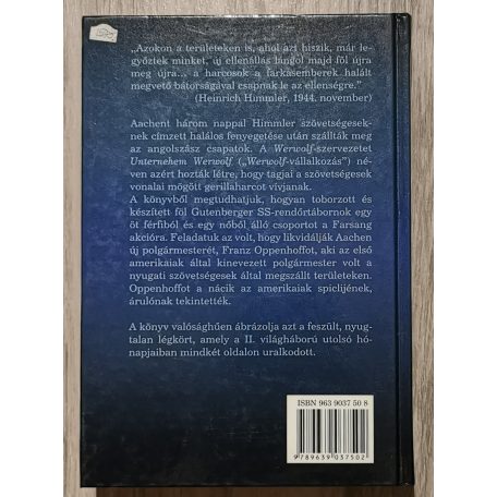 Charles Whiting: Werwolf - A német ellenéllási mozgalom története a szövetségesek által megszállt területen