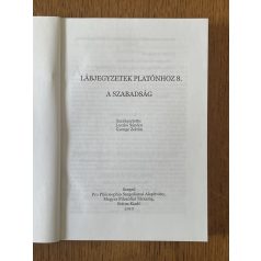   Laczkó Sándor – Gyenge Zoltán (szerk.): Lábjegyzetek Platónhoz 8. - A szabadság