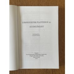   Laczkó Sándor (szerk.): Lábjegyzetek Platónhoz 15. - Az emlékezet