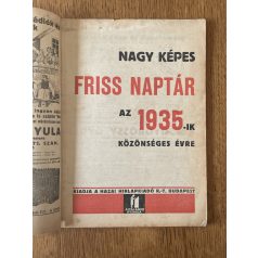 Nagy Képes Friss Naptár 1935