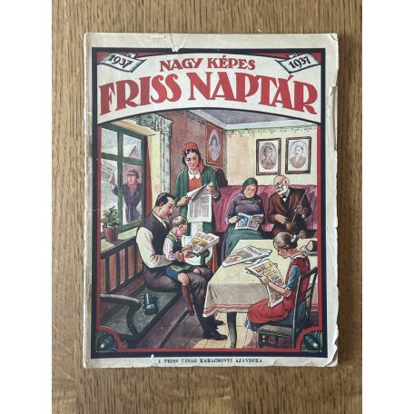 Nagy Képes Friss Naptár 1937