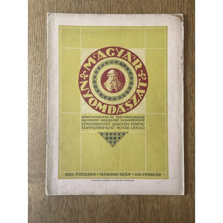 Magyar Nyomdászat 1923. február / 35. évf. 2. szám