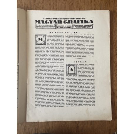 Magyar Grafika 1920/4. április