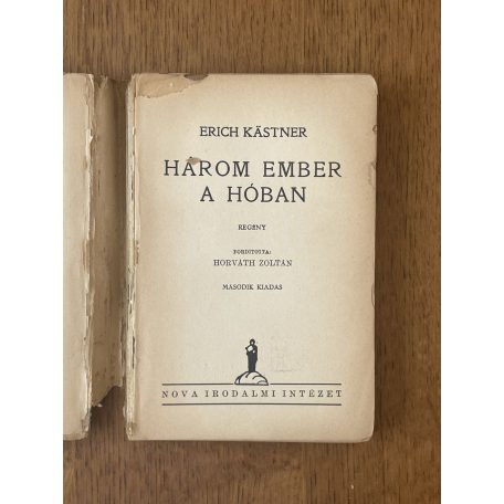 Erich Kästner: Három ember a hóban (Védőborítóban)