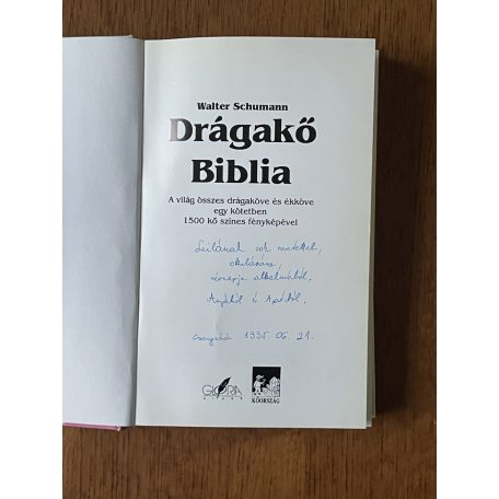 Walter Schumann: Drágakő biblia