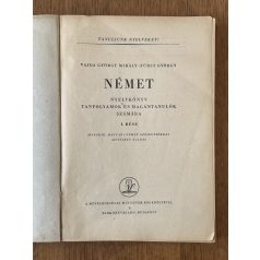   Vajda György Mihály – Fürst György: Német nyelvkönyv kezdők számára