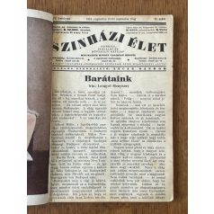 Incze Sándor (szerk.): Szinházi Élet 1924/32.