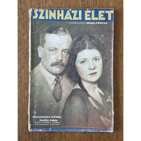 Incze Sándor (szerk.): Szinházi Élet 1930/15.