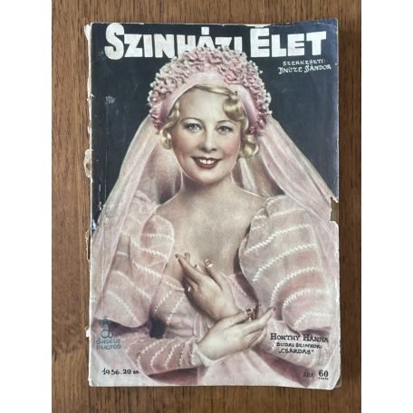 Incze Sándor (szerk.): Szinházi Élet 1936/29.