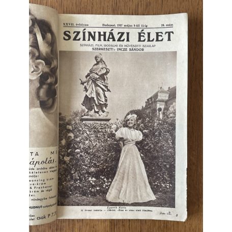 Incze Sándor (szerk.): Szinházi Élet 1937/20.