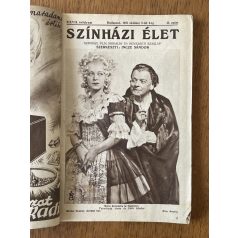 Incze Sándor (szerk.): Szinházi Élet 1937/41.