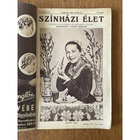 Incze Sándor (szerk.): Szinházi Élet 1938/17.