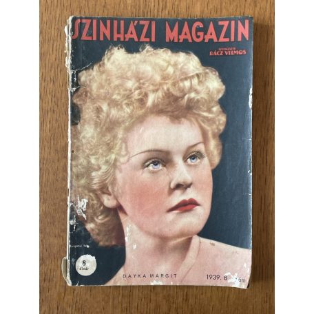 Rácz Vilmos (szerk.): Szinházi Magazin 1939/8.
