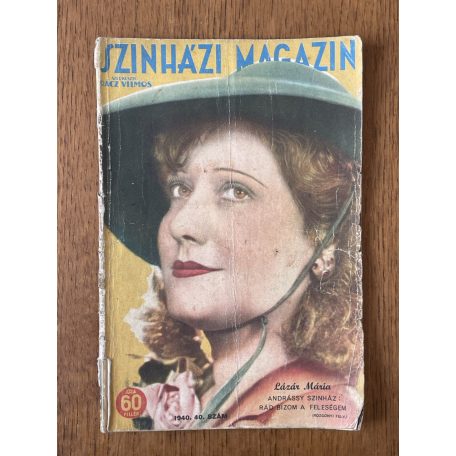 Rácz Vilmos (szerk.): Szinházi Magazin 1940/40.