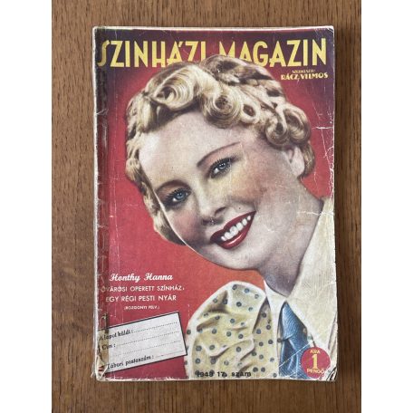 Rácz Vilmos (szerk.): Szinházi Magazin 1943/17.