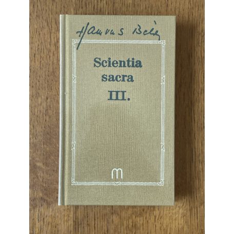 Hamvas Béla: Scientia sacra III. 