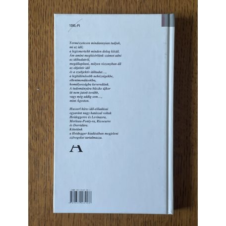 Edmund Husserl: Előadások az időről