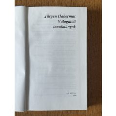 Jürgen Habermas: Válogatott tanulmányok