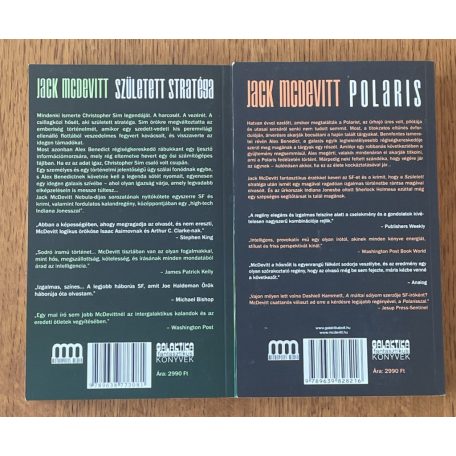 Jack McDevitt: Született stratéga + Polaris (Alex Benedict 1-2.)