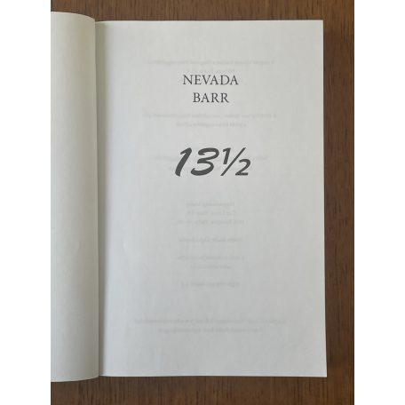Nevada Barr: 13 1/2